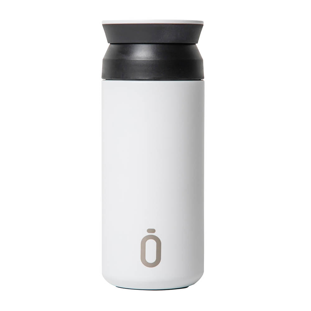 Cafe Reusable Coffee Flask - White 350ml
