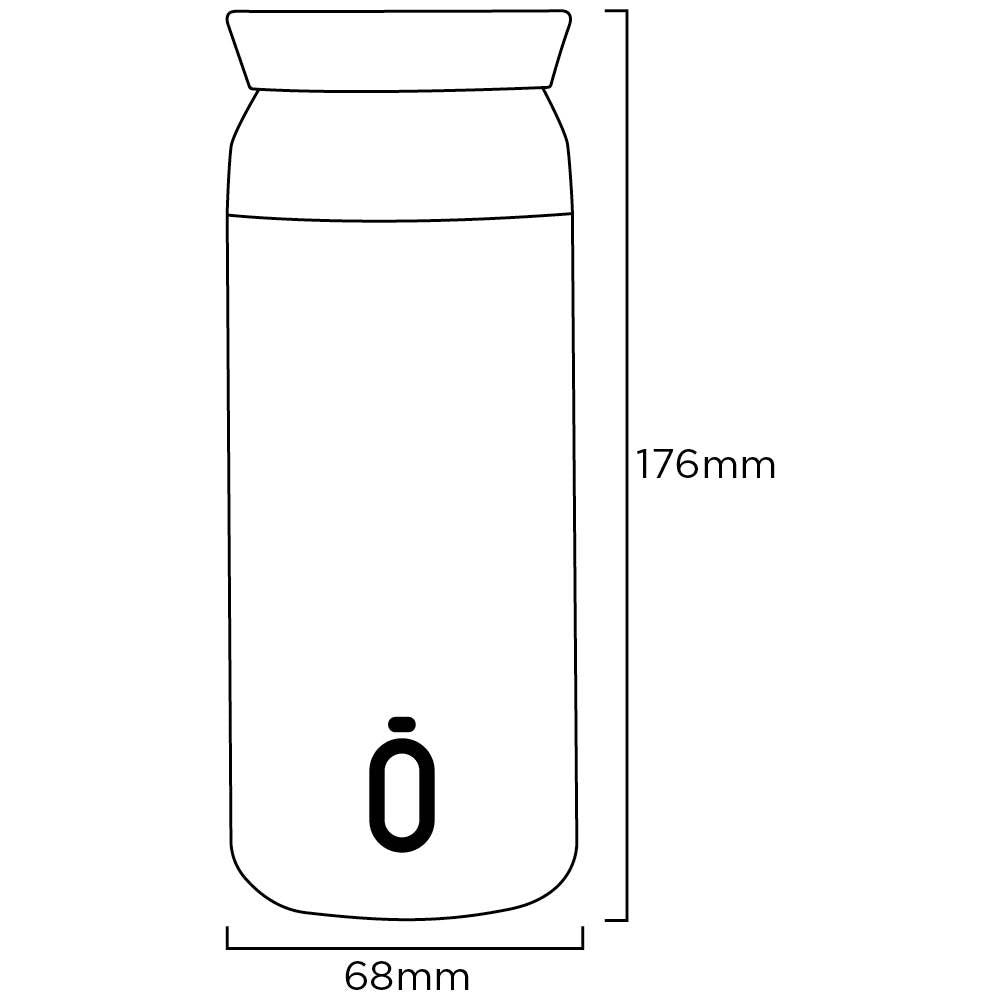 White 350ml - Cafe Reusable Coffee Flask