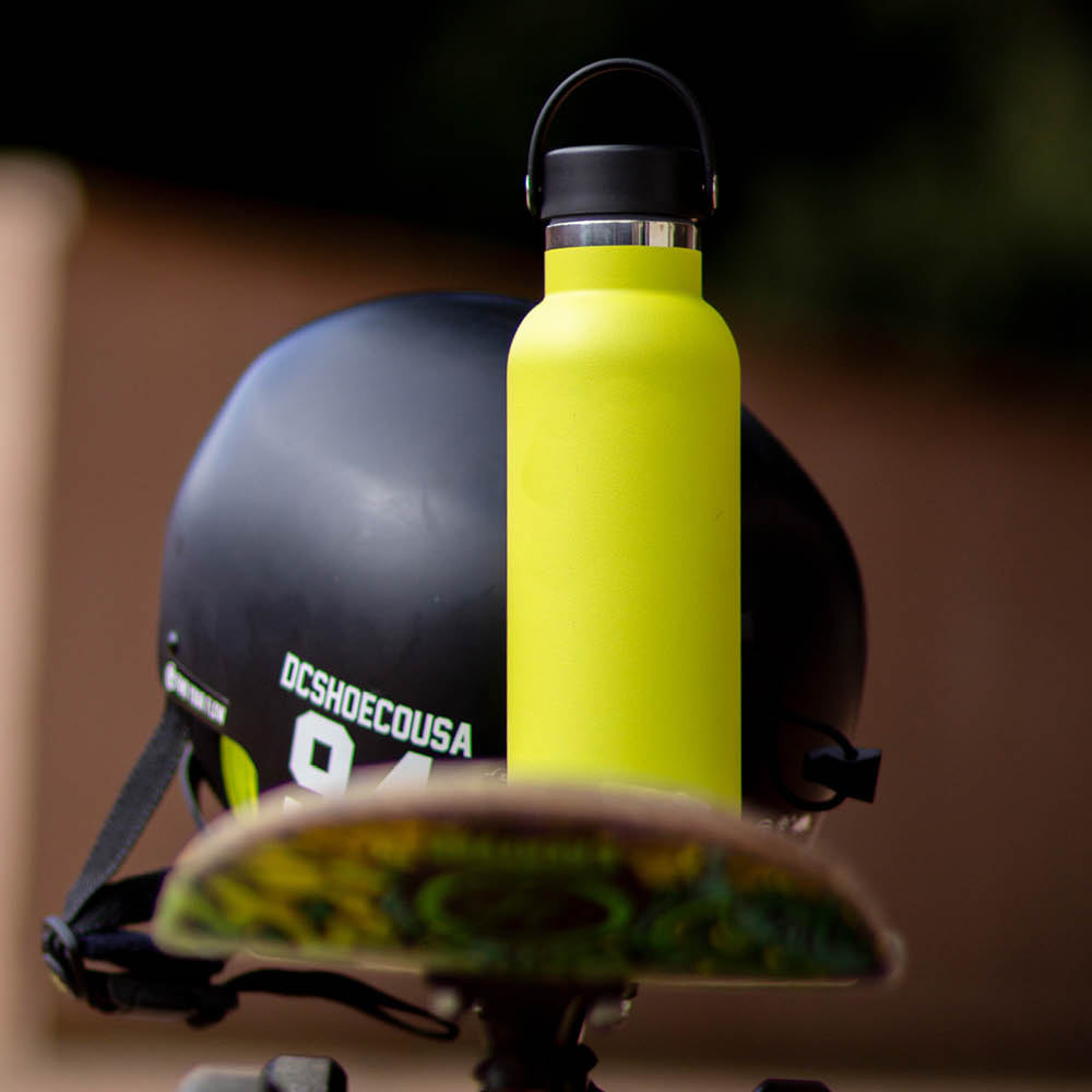Sport Reusable Water Bottle - Lime 600ml