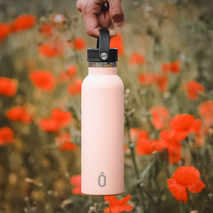 Sport Reusable Water Bottle - Peach 600ml